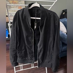 All saints nova bomber jacket, black, XXL